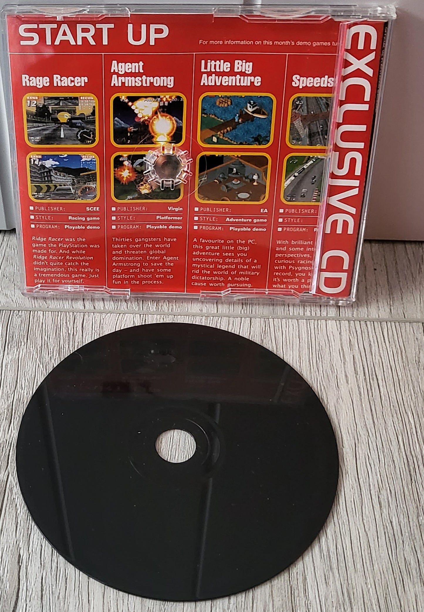 Sony Playstation 1 (PS1) Magazine Demo 04 Vol 2 Game