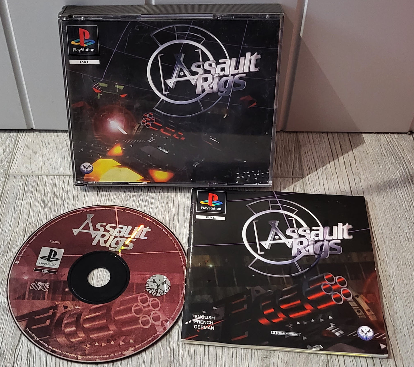 Assault Rigs Sony Playstation 1 (PS1) Game