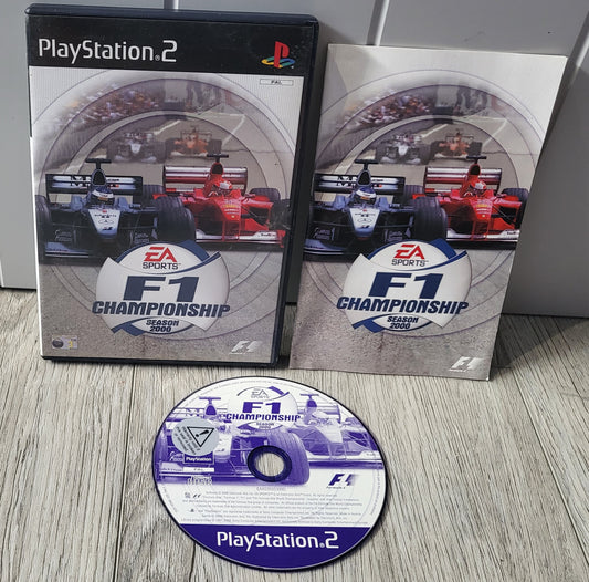 F1 Championship Season 2000 Sony Playstation 2 (PS2) Game