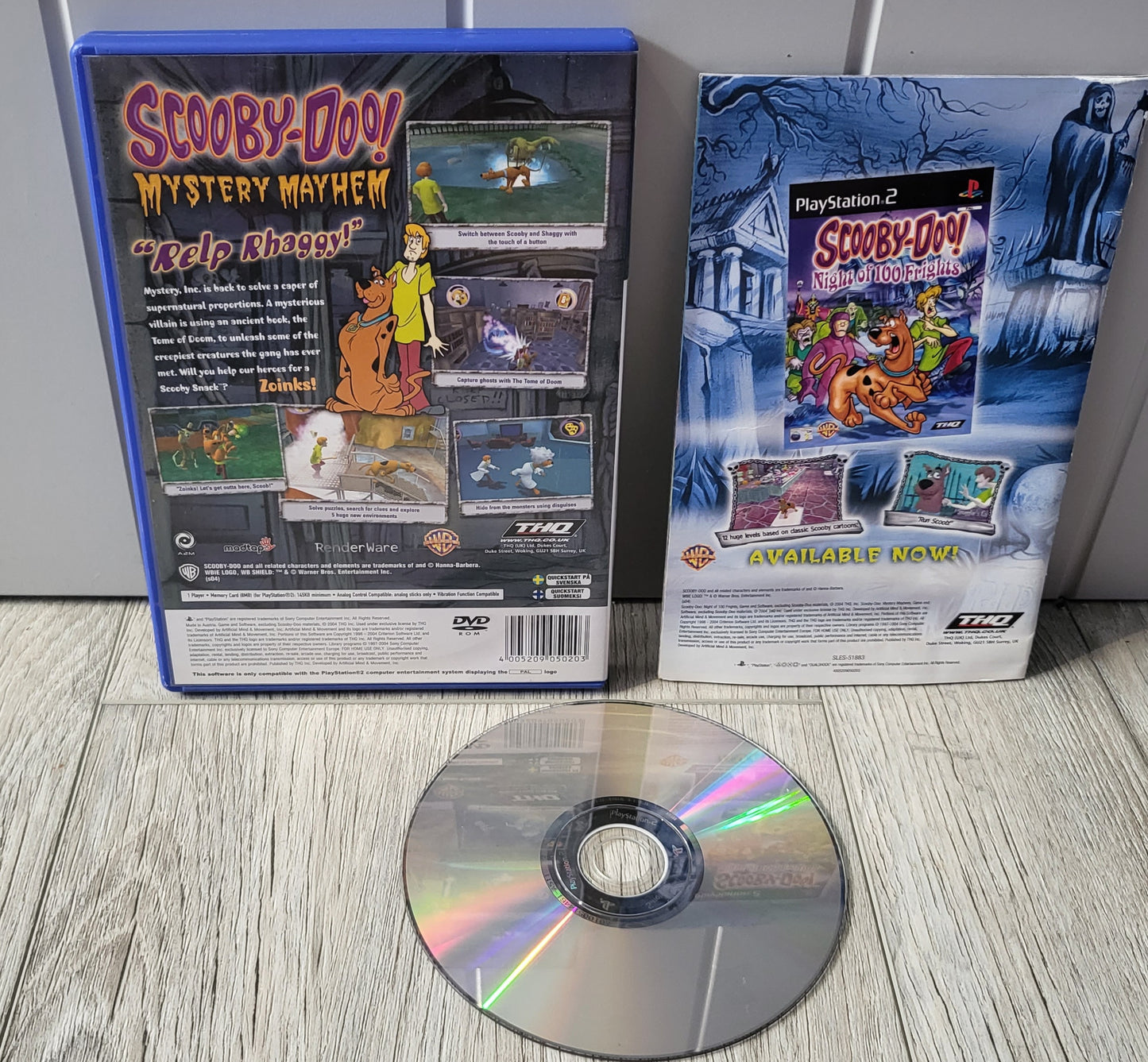 Scooby-Doo Mystery Mayhem Sony Playstation 2 (PS2) Game