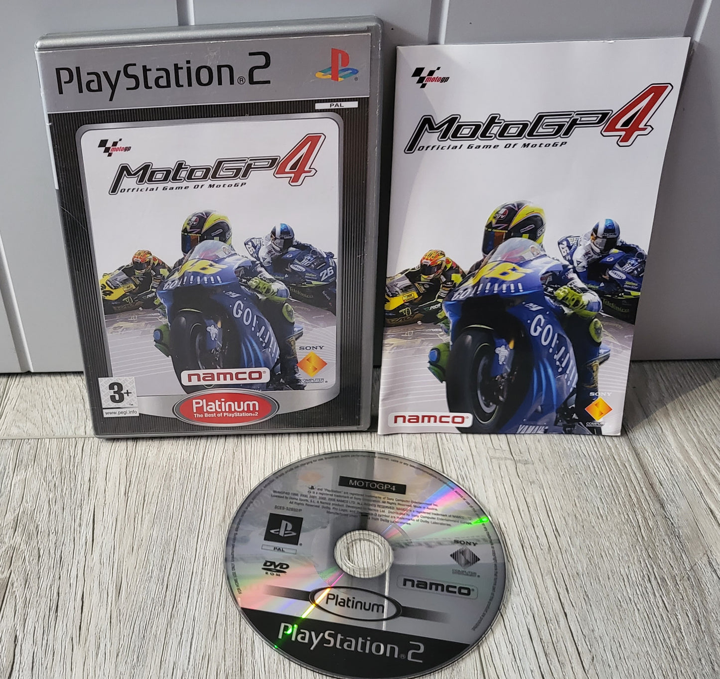 MotoGP 4 Sony Playstation 2 (PS2) Game