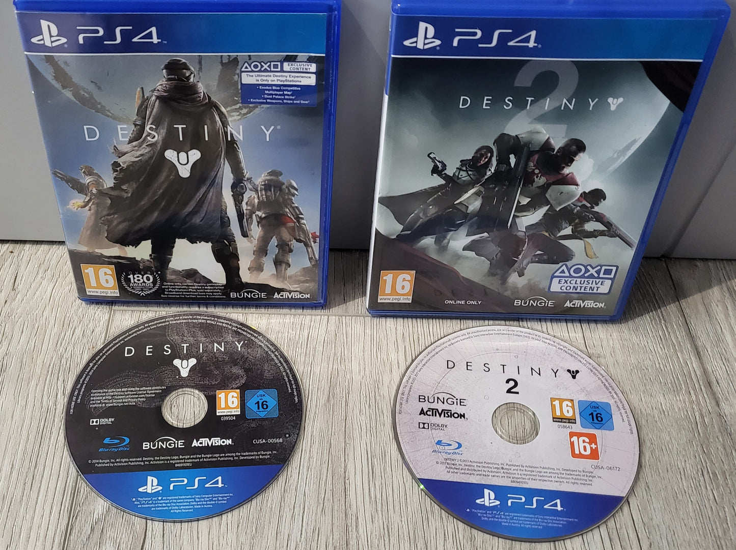 Destiny 1 & 2 Sony Playstation 4 (PS4) Game Bundle