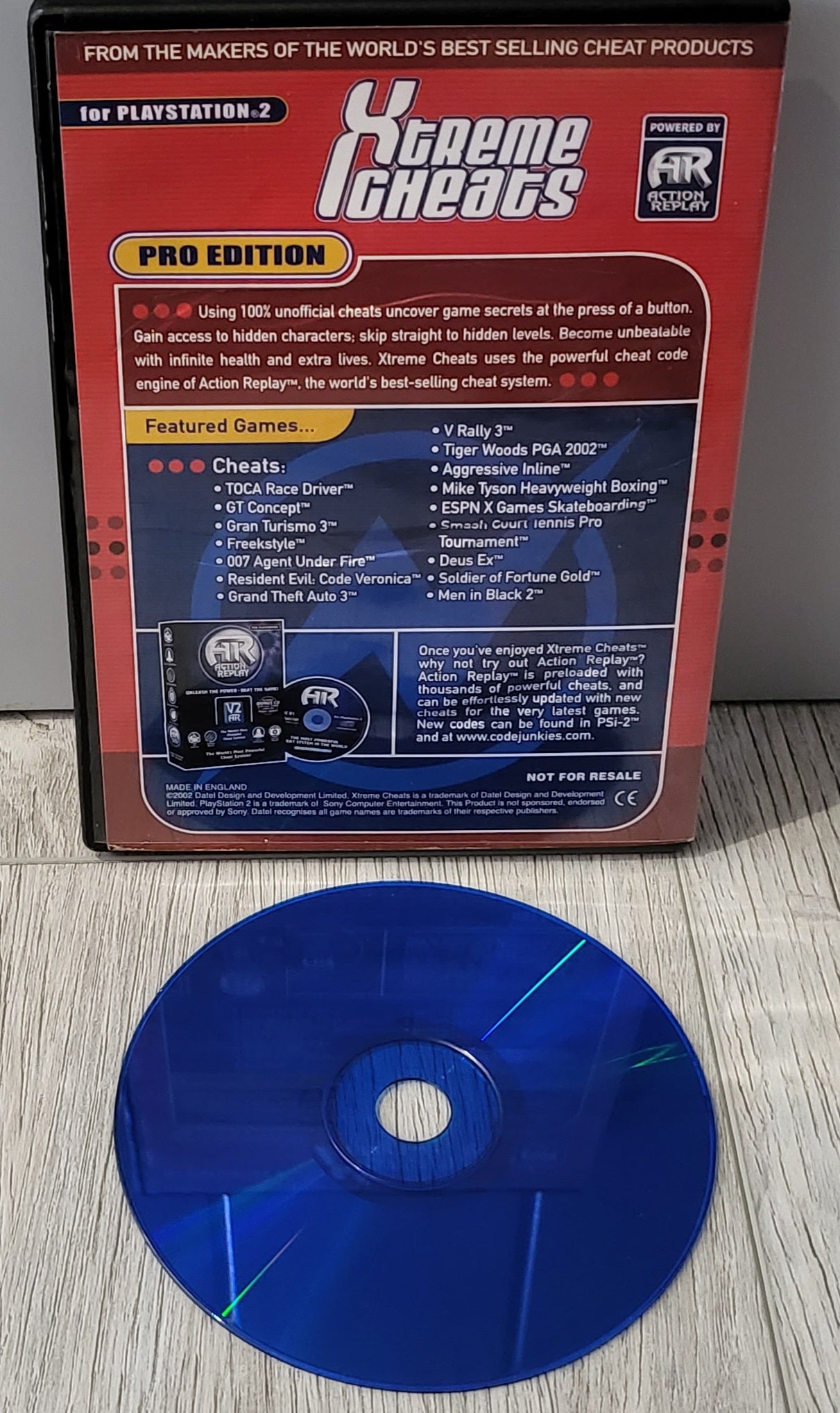 Xtreme Cheats Pro Edition Sony Playstation 2 (PS2) Cheat Disc