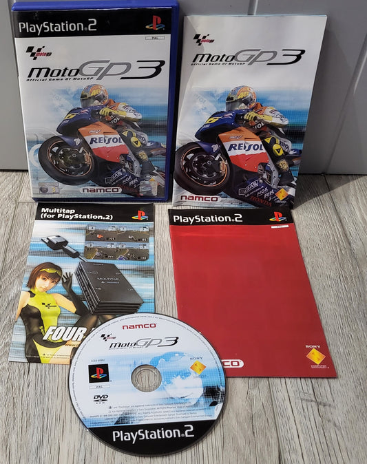 MotoGP 3 Sony Playstation 2 (PS2) VGC