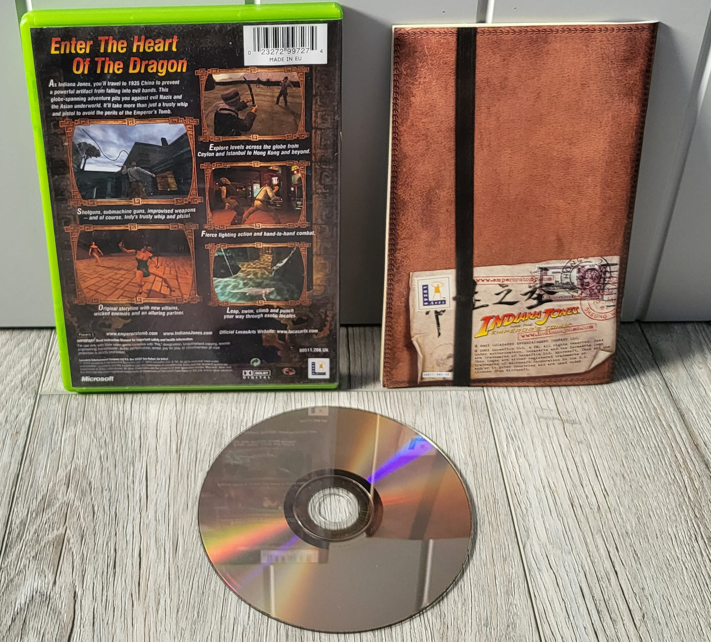 Indiana Jones and the Emperor's Tomb Microsoft Xbox Game