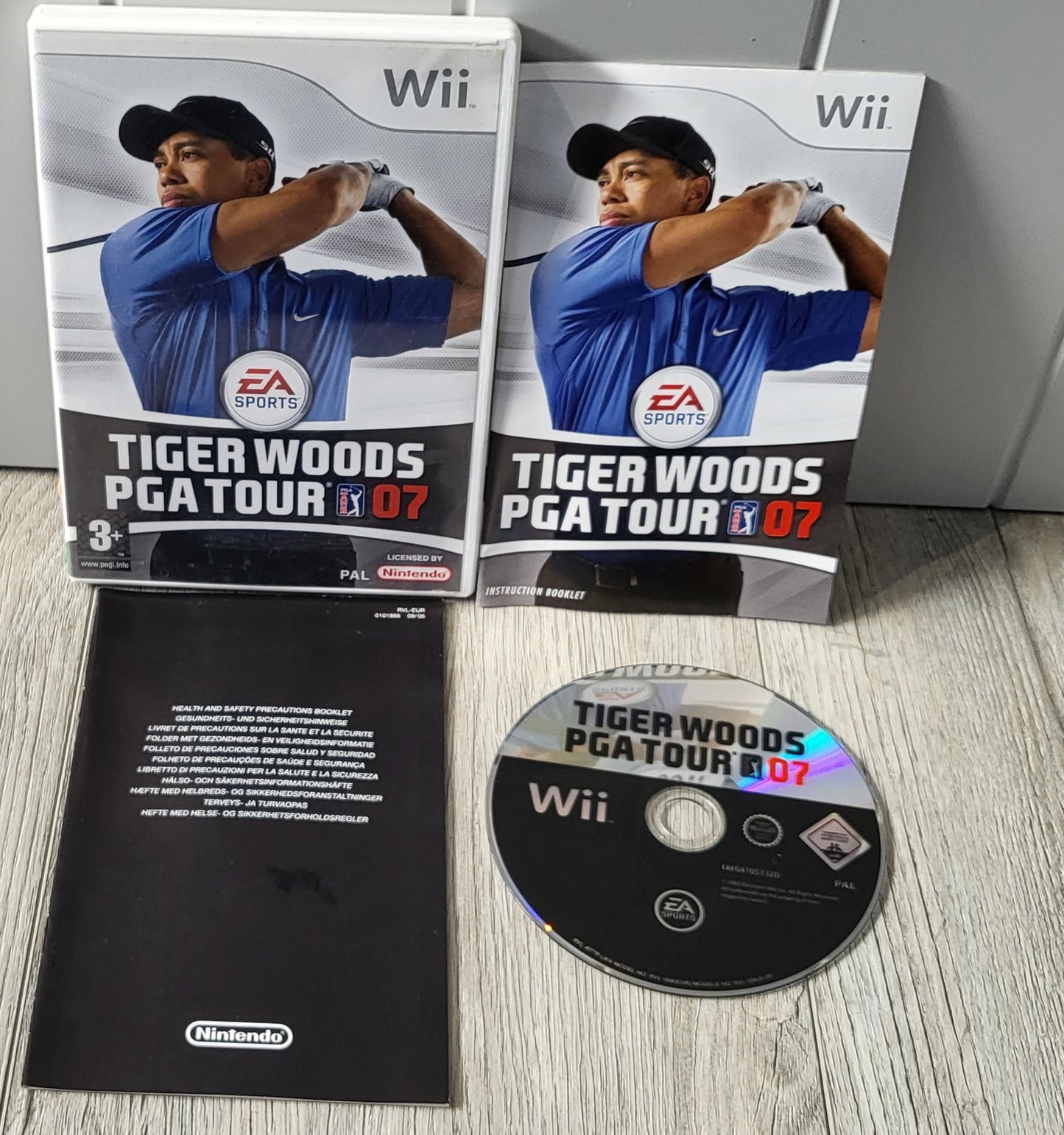 Tiger Woods PGA Tour 07 Nintendo Wii Game