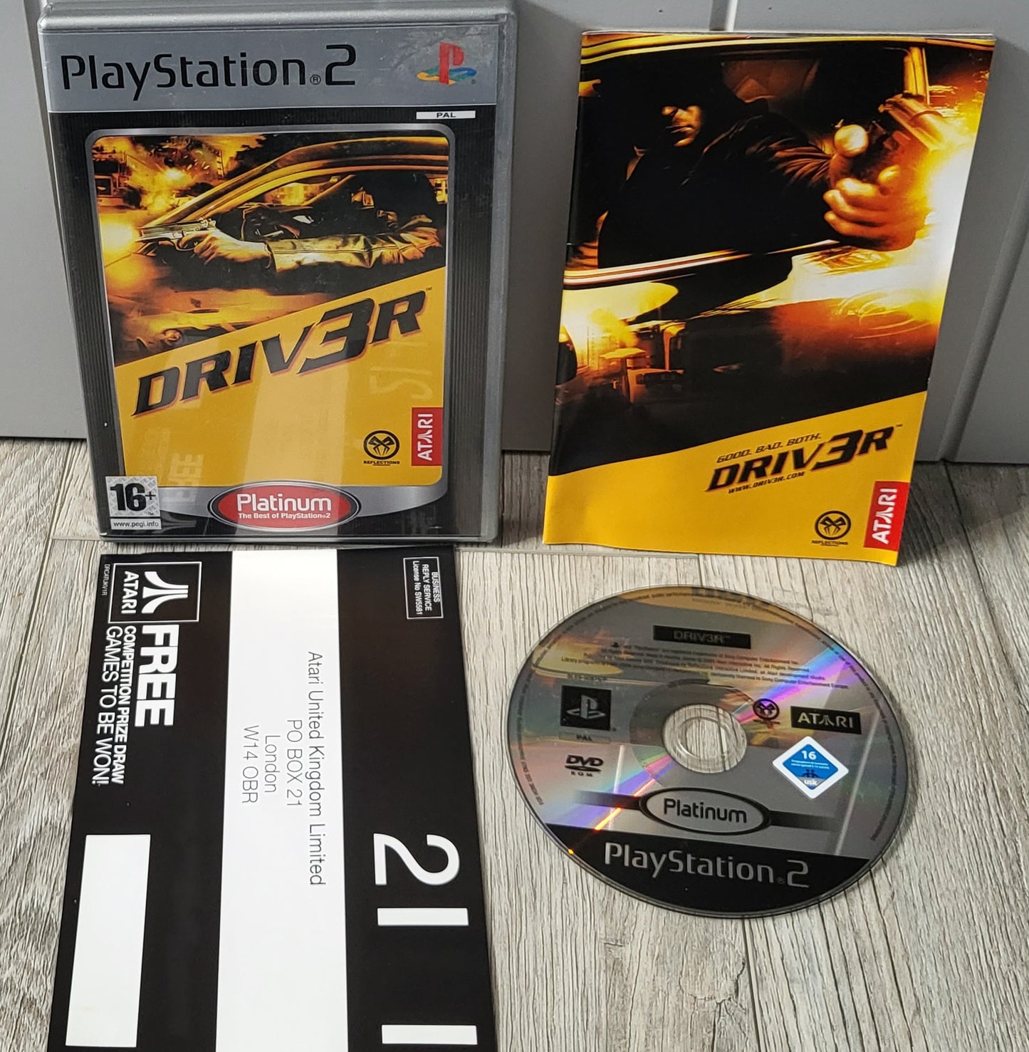 Driv3r Sony Playstation 2 (PS2) Game