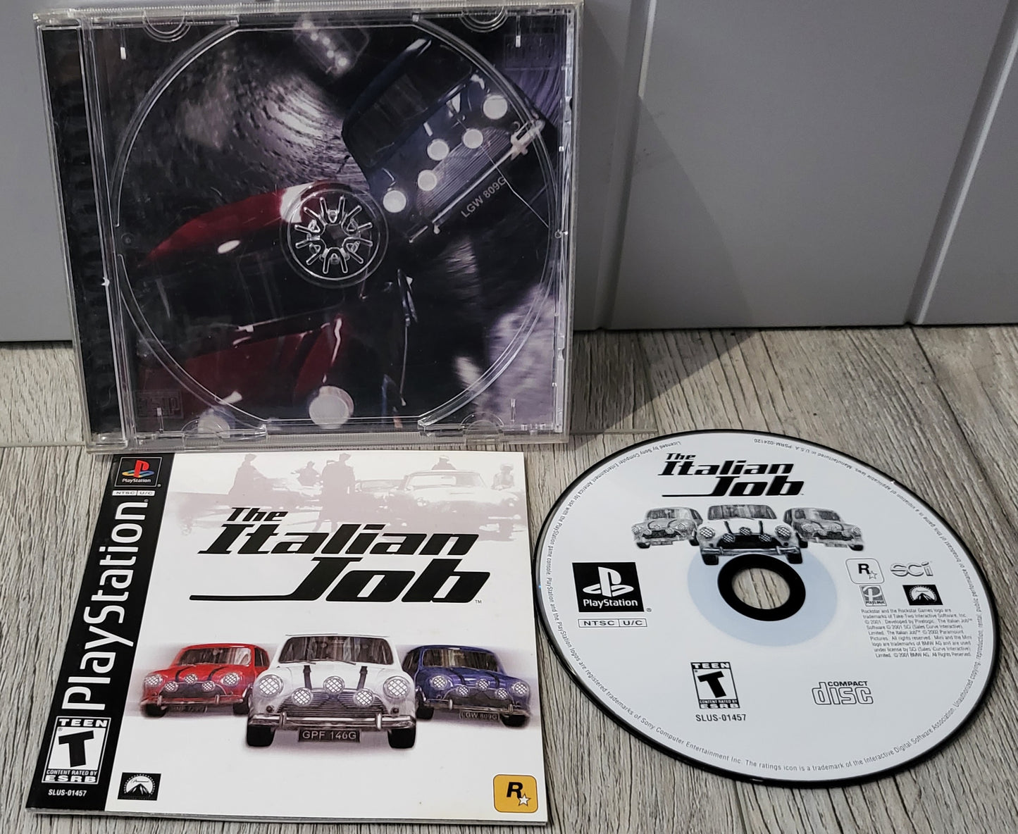 Italian Job NTSC-U Sony Playstation 1 (PS1) Game