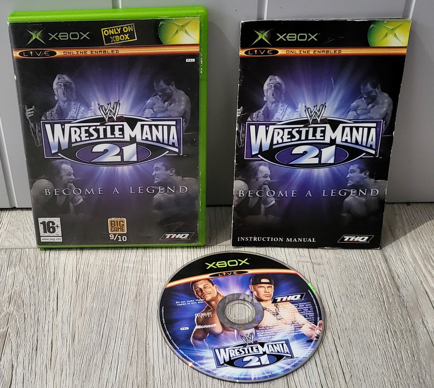 WWE Wrestlemania 21 Microsoft Xbox Game