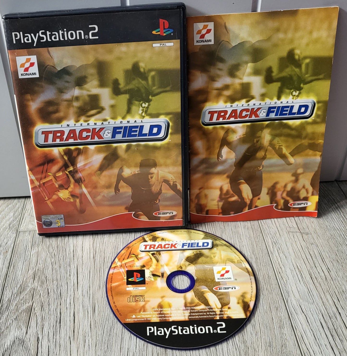 International Track & Field Sony Playstation 2 (PS2) Game