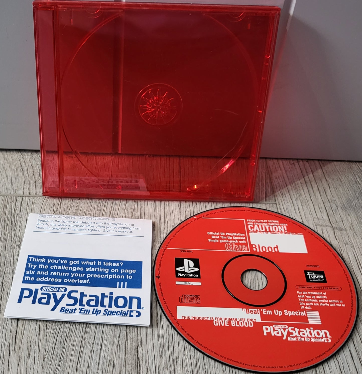 Sony Playstation 1 (PS) Magazine Beat em Up Special Demo Disc Only