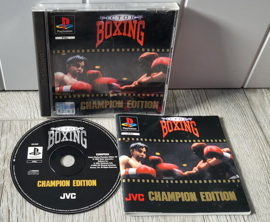 Victory Boxing Champion Edition Sony Playstation 1 (PS1) Game