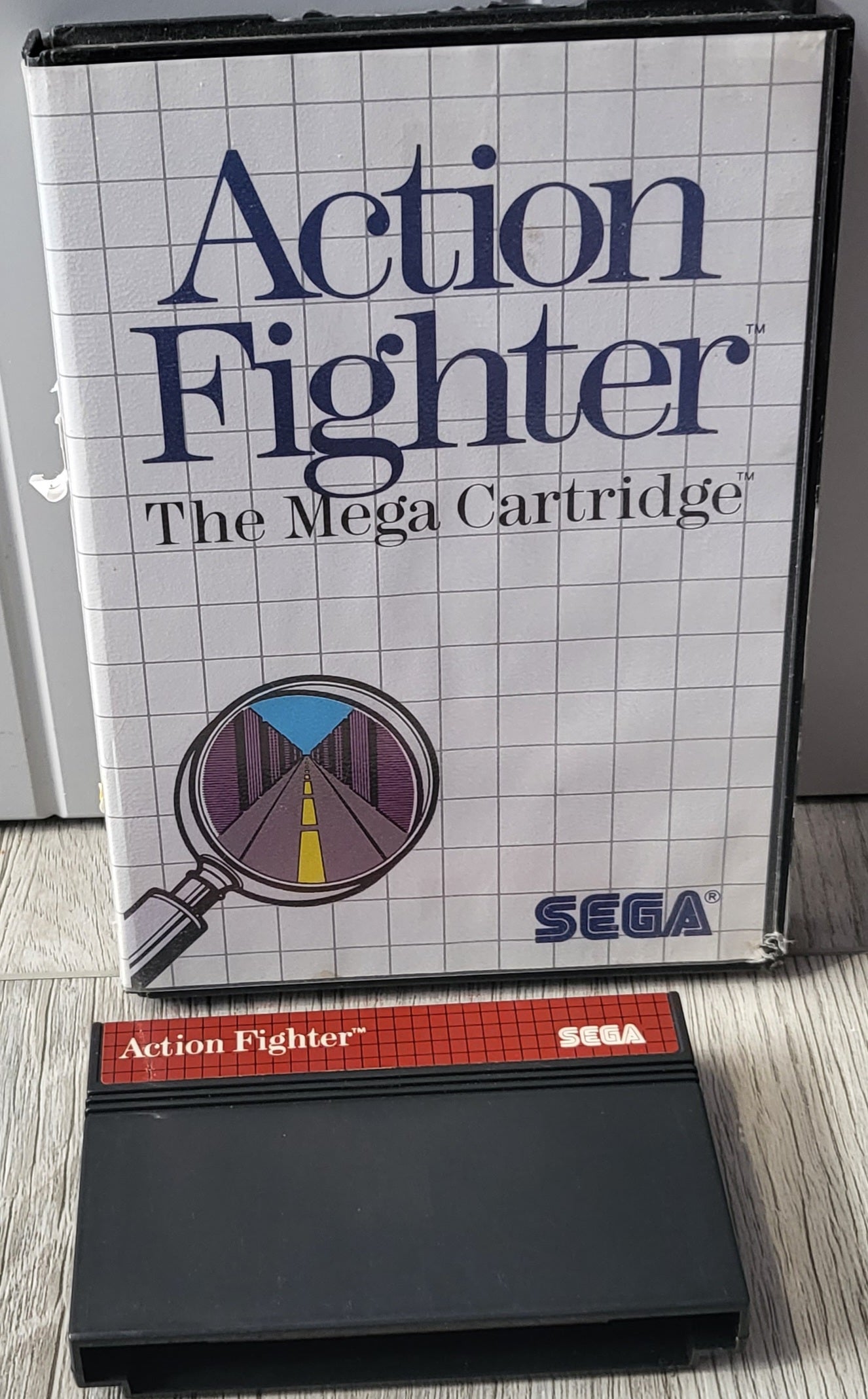 Action Fighter Sega Master System Game
