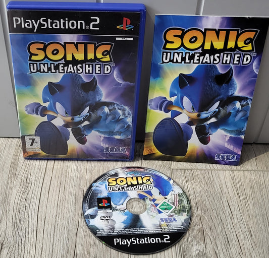 Sonic Unleashed Sony Playstation 2 (PS2) Game