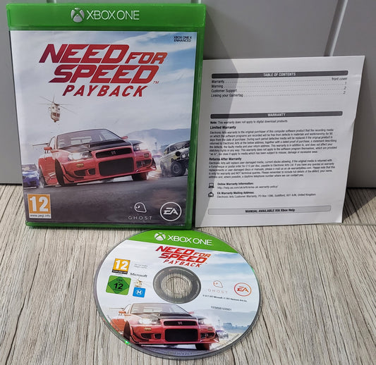 Need for Speed Payback Microsoft Xbox One Game