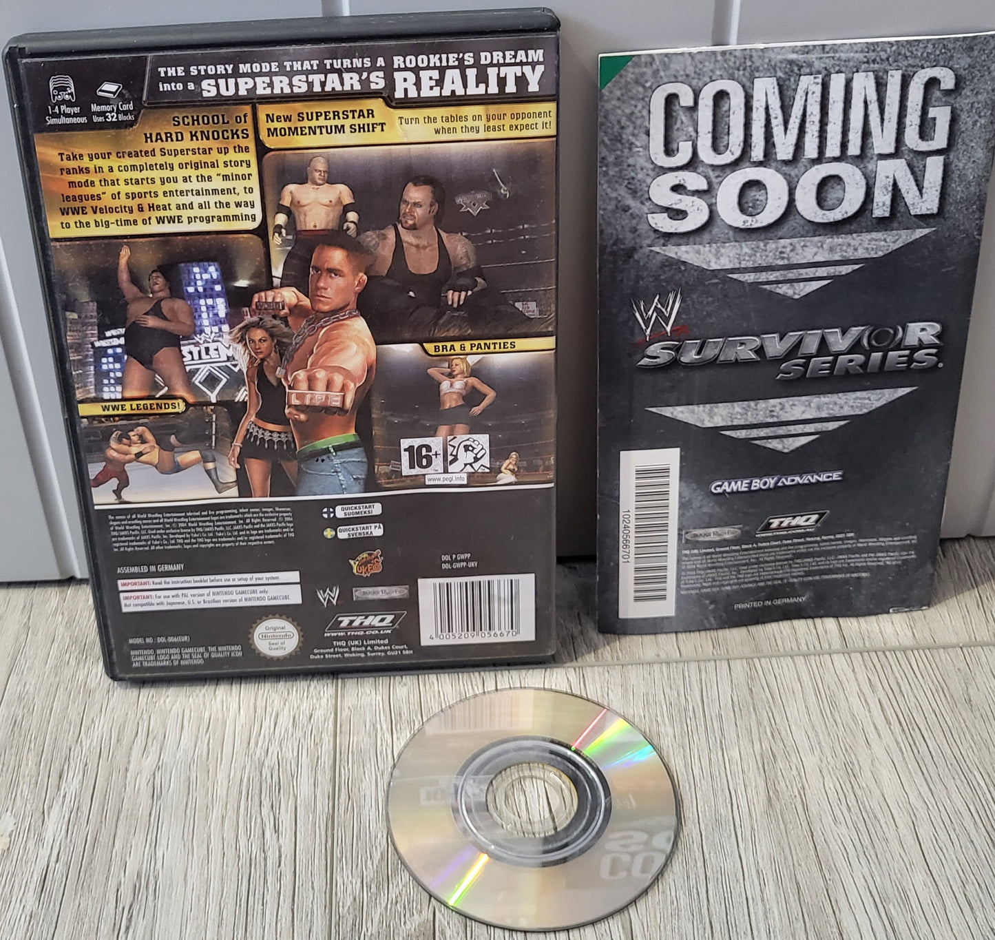 WWE Day of Reckoning (Nintendo Gamecube) Game