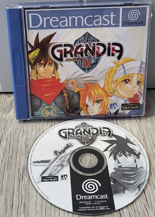 Grandia II Sega Dreamcast RARE Game