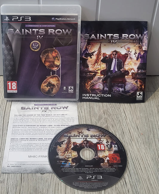 Saints Row IV Commander in Chief Edition Sony Playstation 3 (PS3) Game