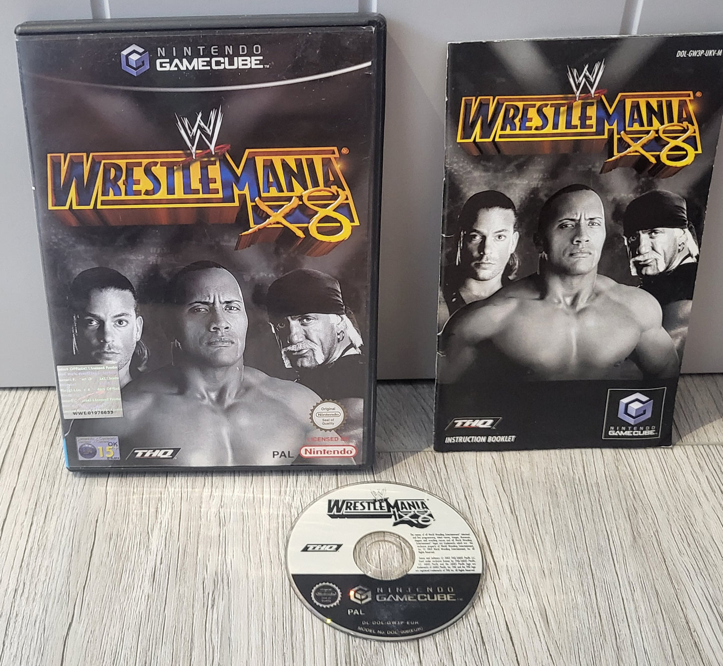 WWE Wrestlemania X8 Nintendo Gamecube Game