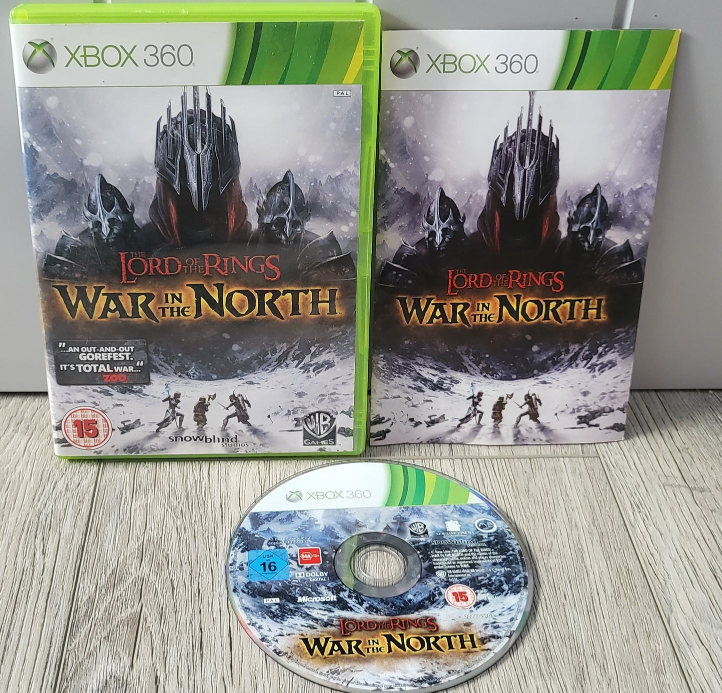 Lord of the Rings War in the North Microsoft Xbox 360 Game
