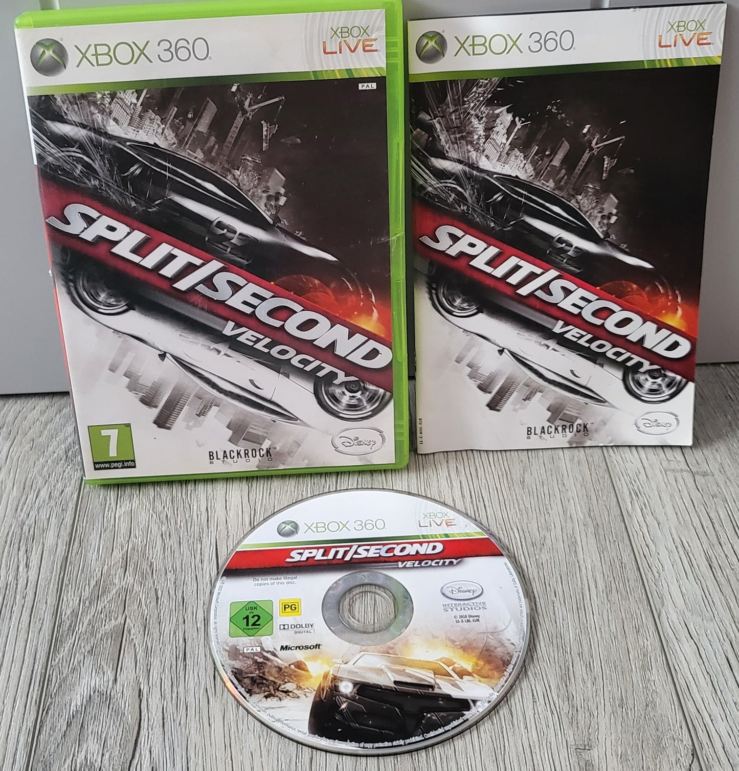 Split/Second Velocity Microsoft Xbox 360 Game