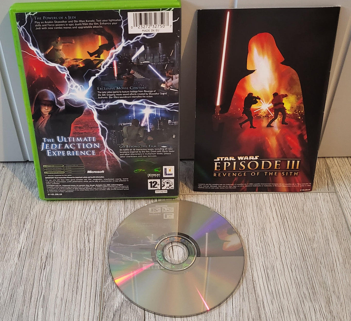 Star Wars Episode III Revenge of the Sith Microsoft Xbox Game