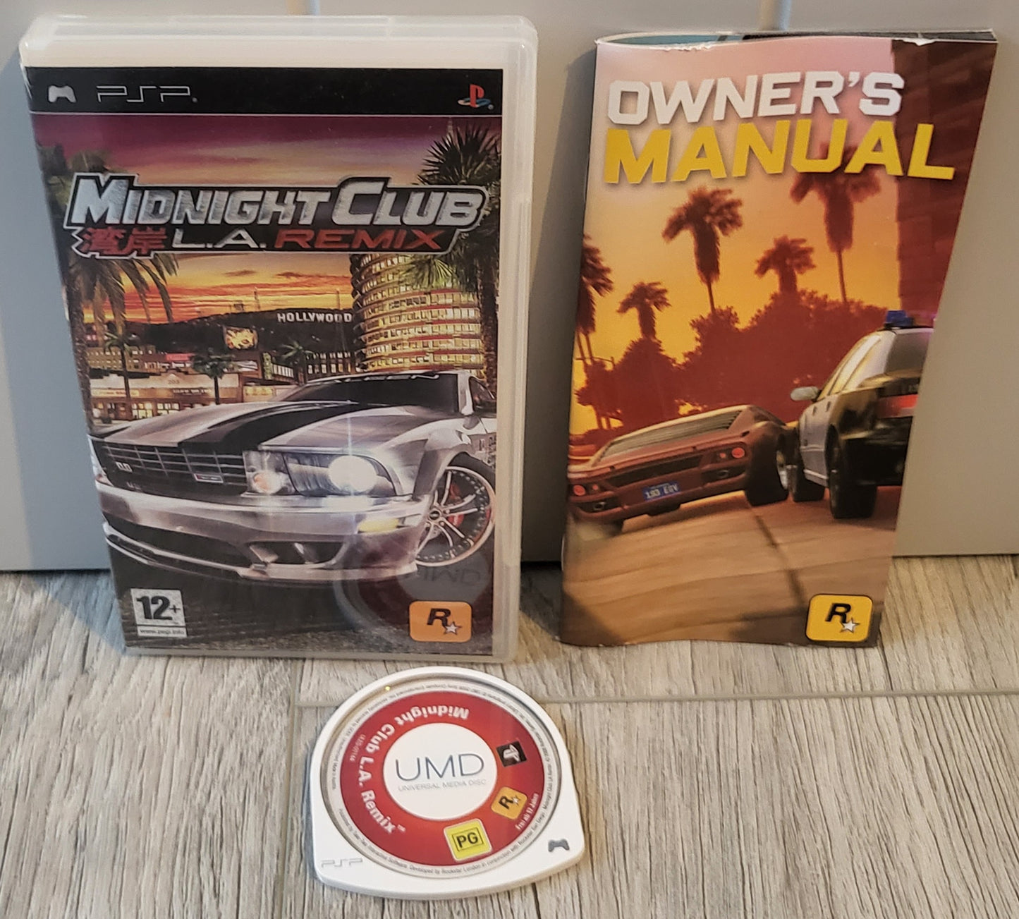 Midnight Club L.A. Remix Sony PSP Game