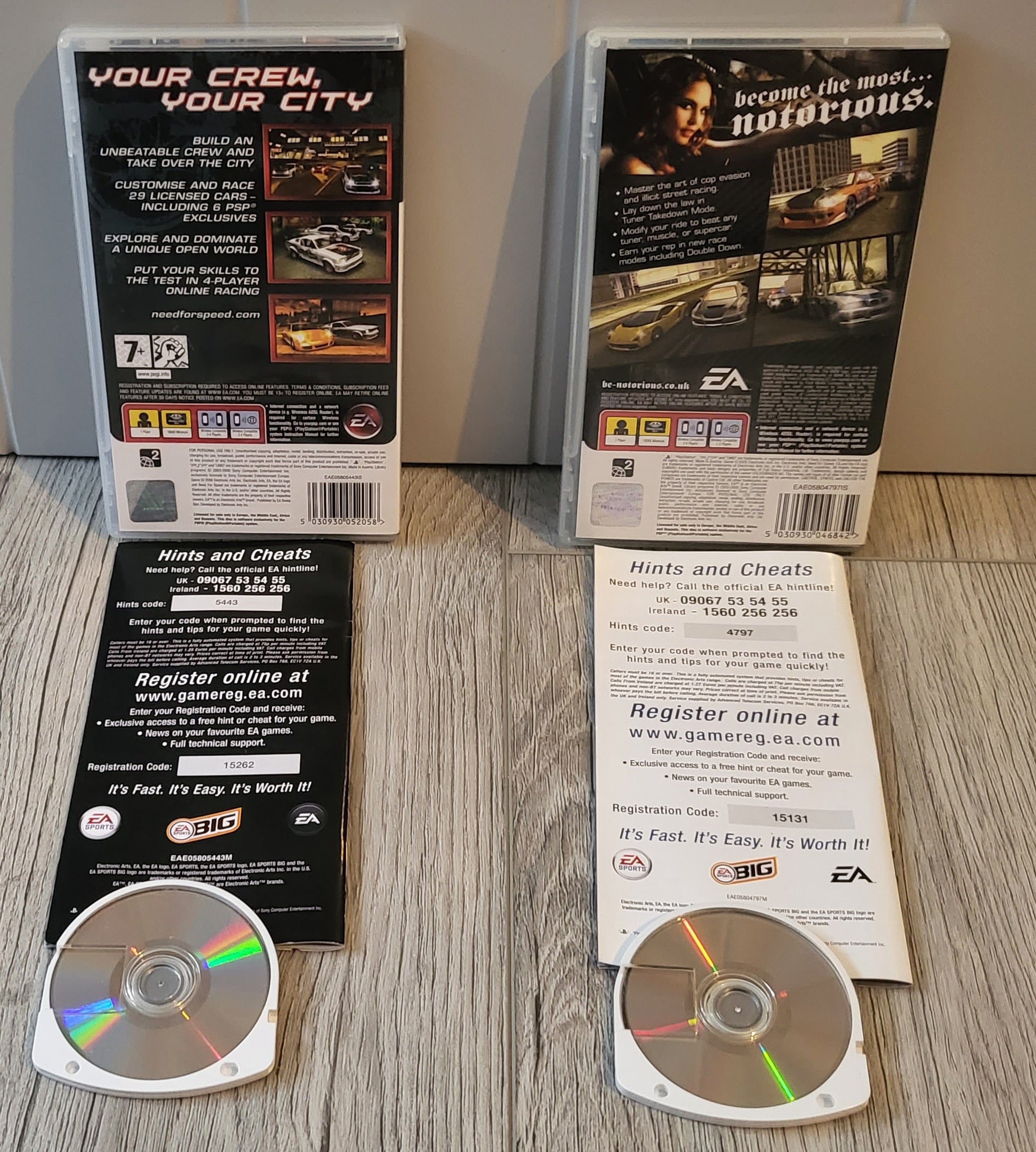 Need for Speed Carbon & Most Wanted Sony PSP Game Bundle – Retro Gamer ...