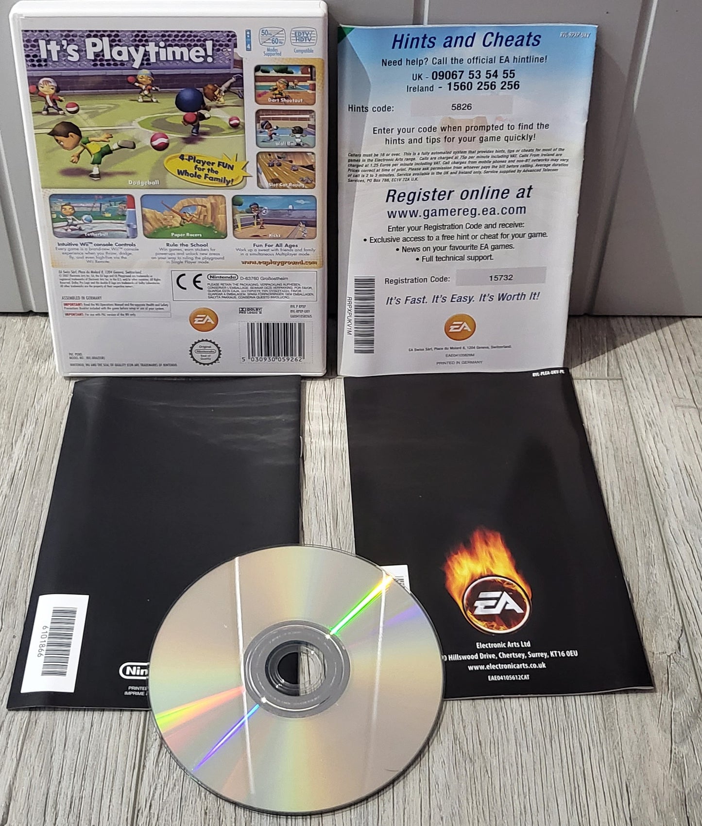 EA Playground Nintendo Wii Game