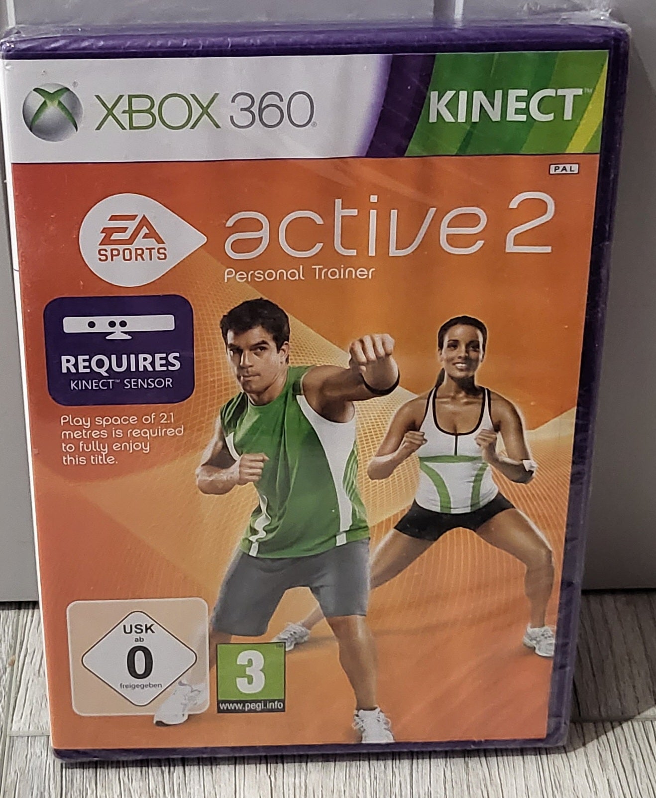 Brand New and Sealed EA Sports Active 2 Personal Trainer Microsoft Xbox 360