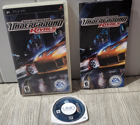 Need for Speed Underground Rivals Sony PSP Game