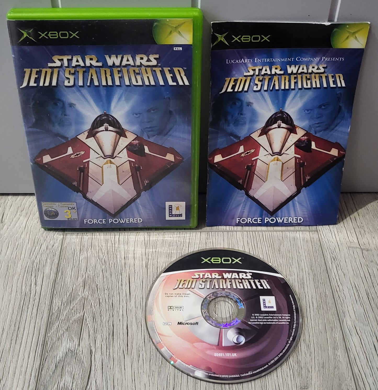 Star Wars Jedi Starfighter Microsoft Xbox Game