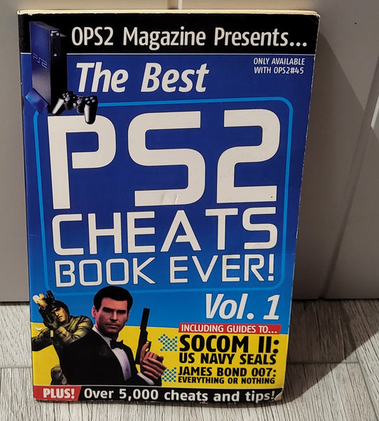 Sony Playstation 2 Magazine Best PS2 Cheats Book Ever Vol 1