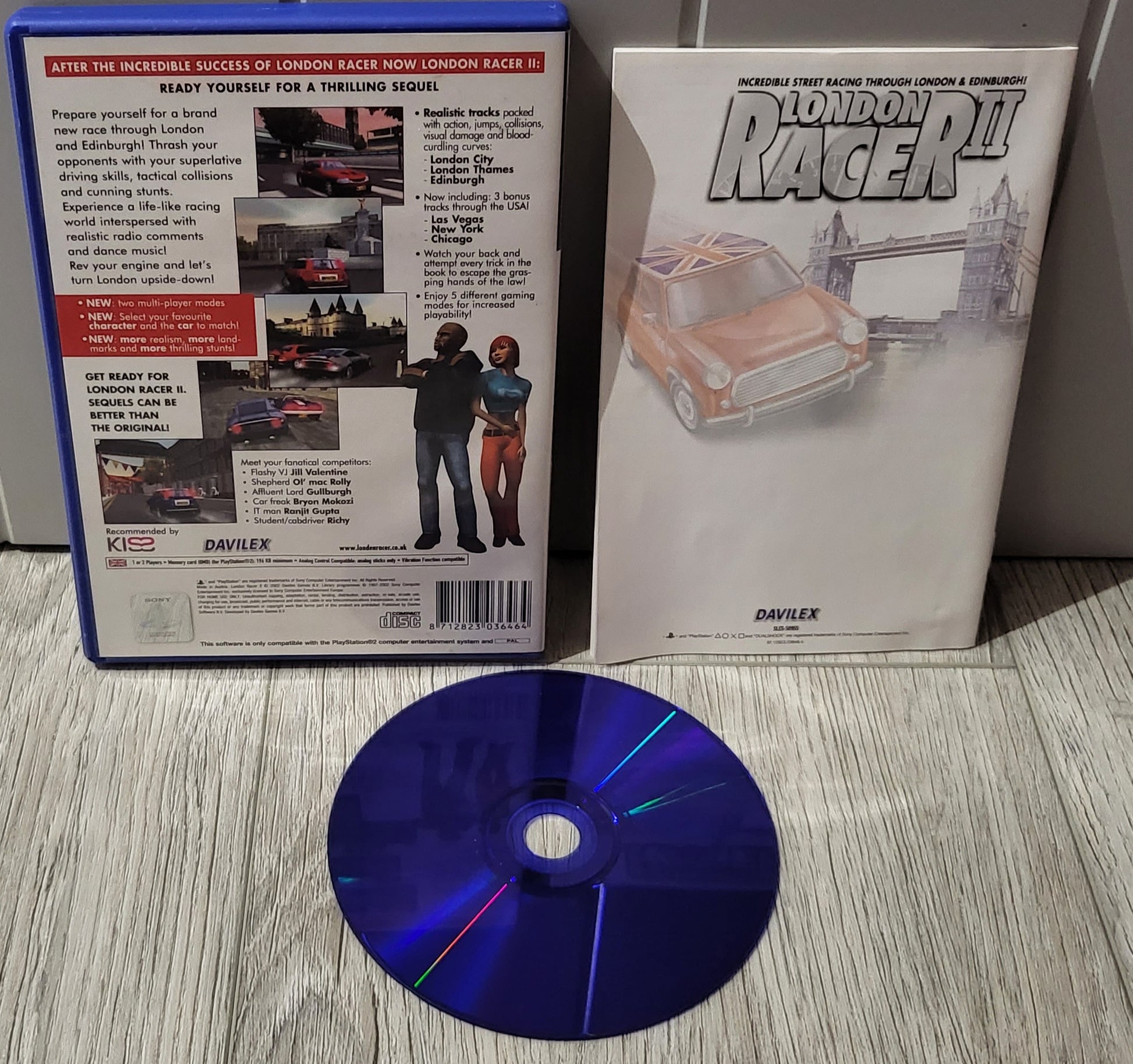 London Racer II Sony Playstation 2 (PS2) Game – Retro Gamer Heaven