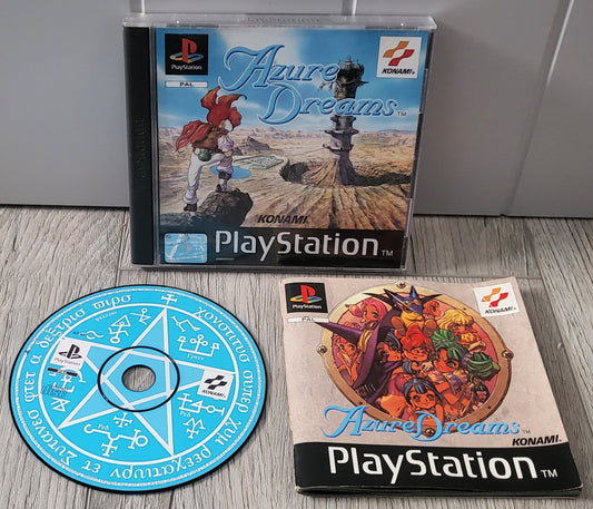 Azure Dreams Sony Playstation 1 (PS1) Game