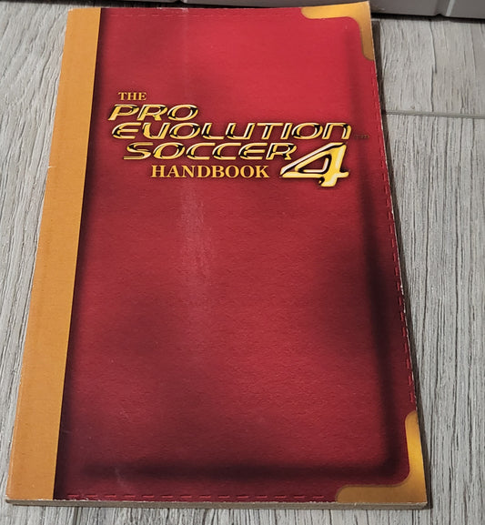 Pro Evolution Soccer 4 Handbook RARE