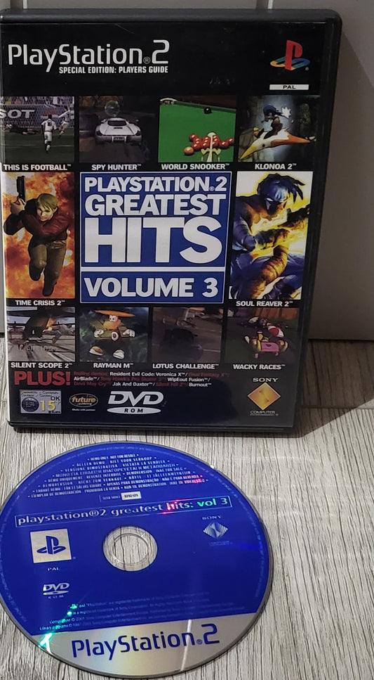 Sony Playstation 2 (PS2) Magazine Greatest Hits Demo Volume 3