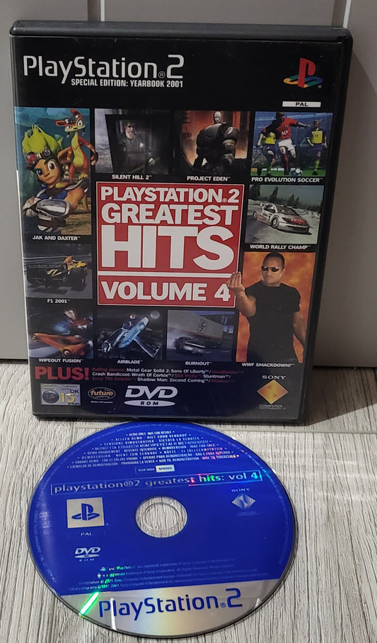 Sony Playstation 2 (PS2) Magazine Greatest Hits Demo Volume 4