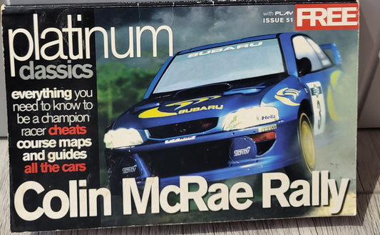 Play Magazine Platinum Classics Colin McRae Rally Cheat & Guide Book RARE