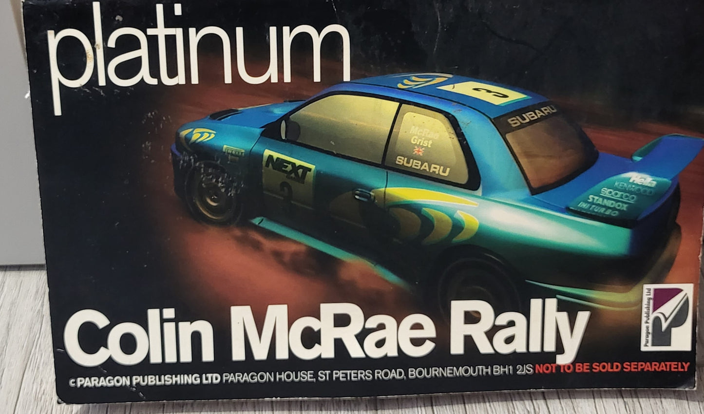Play Magazine Platinum Classics Colin McRae Rally Cheat & Guide Book RARE