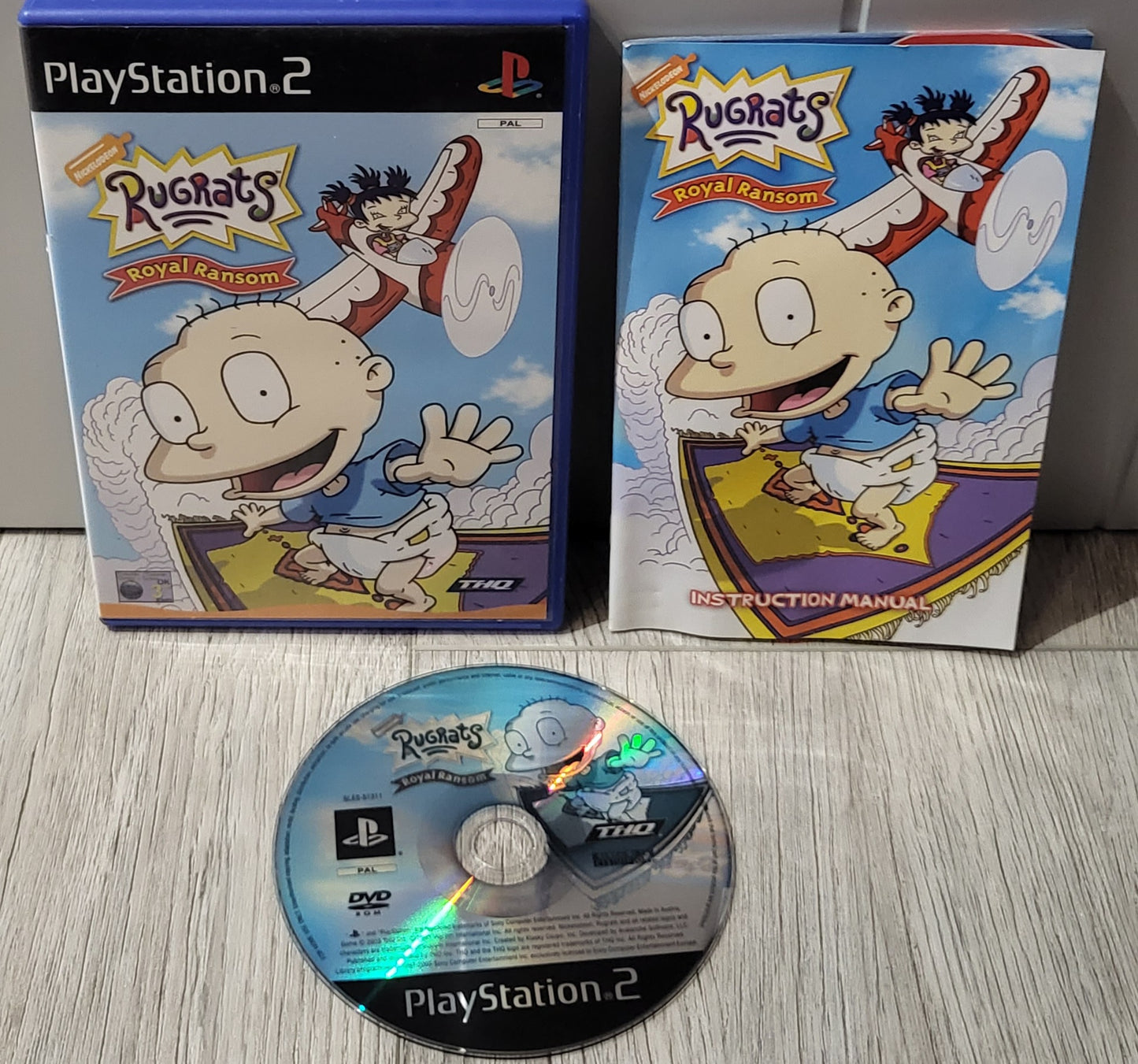 Rugrats Royal Ransom Sony Playstation 2 (PS2) Game