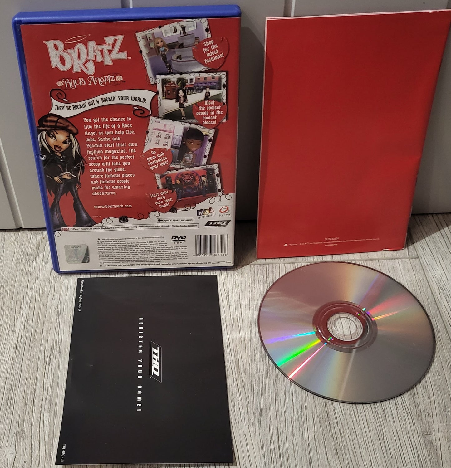 Bratz Rock Angelz Sony Playstation 2 (PS2) Game
