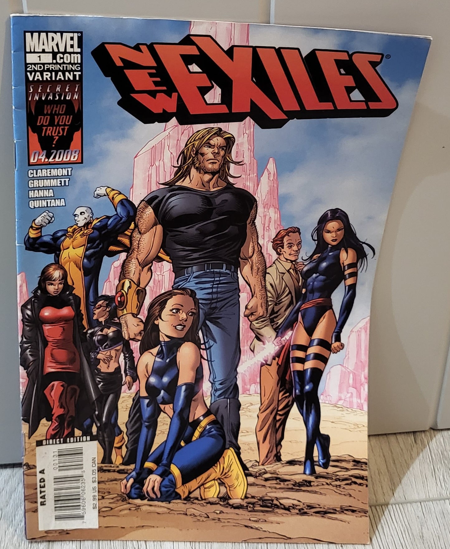 New Exiles Marvel Comic