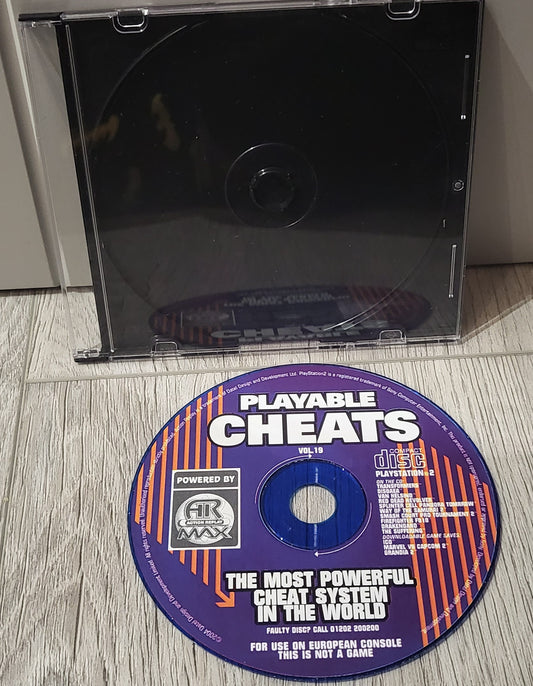 Playable Cheats Vol 19 Sony Playstation 2 Disc Only RARE