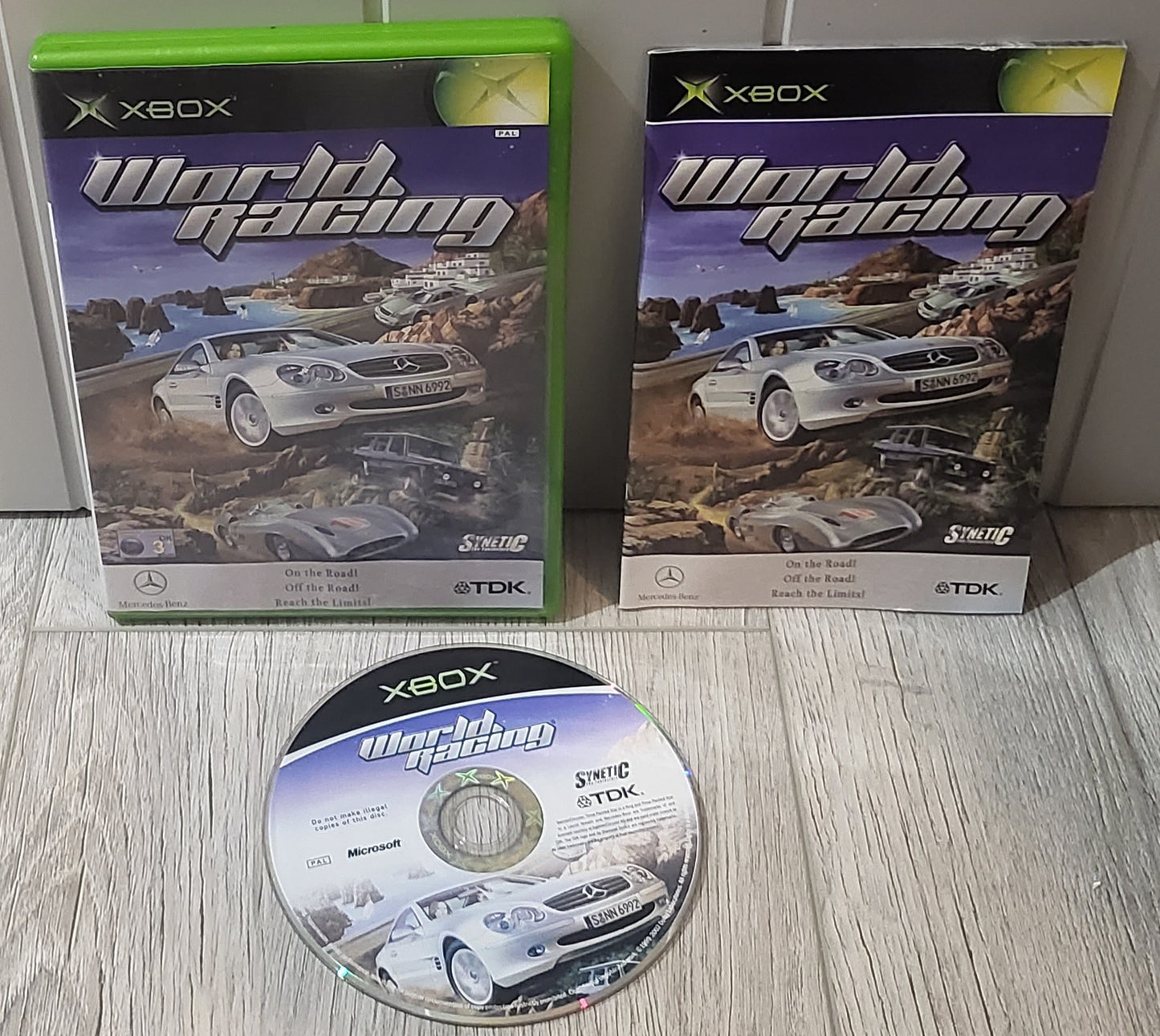 World Racing Microsoft Xbox Game