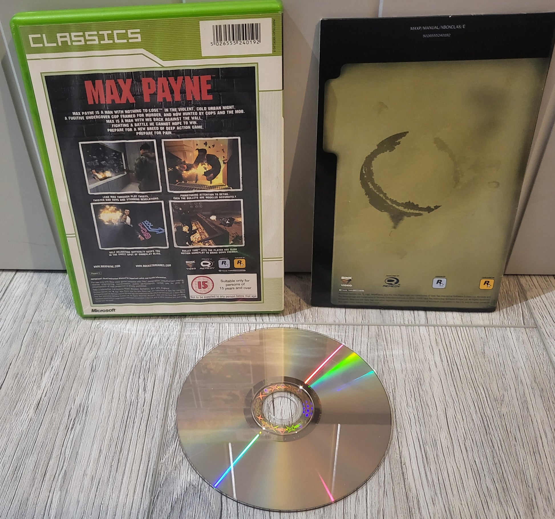 Max Payne Classics Xbox Original – Retro Gamer Heaven