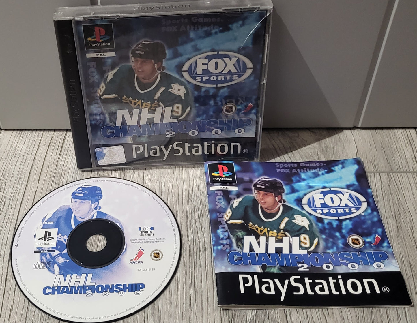 NHL Championship 2000 Sony Playstation 1 (PS1) Game