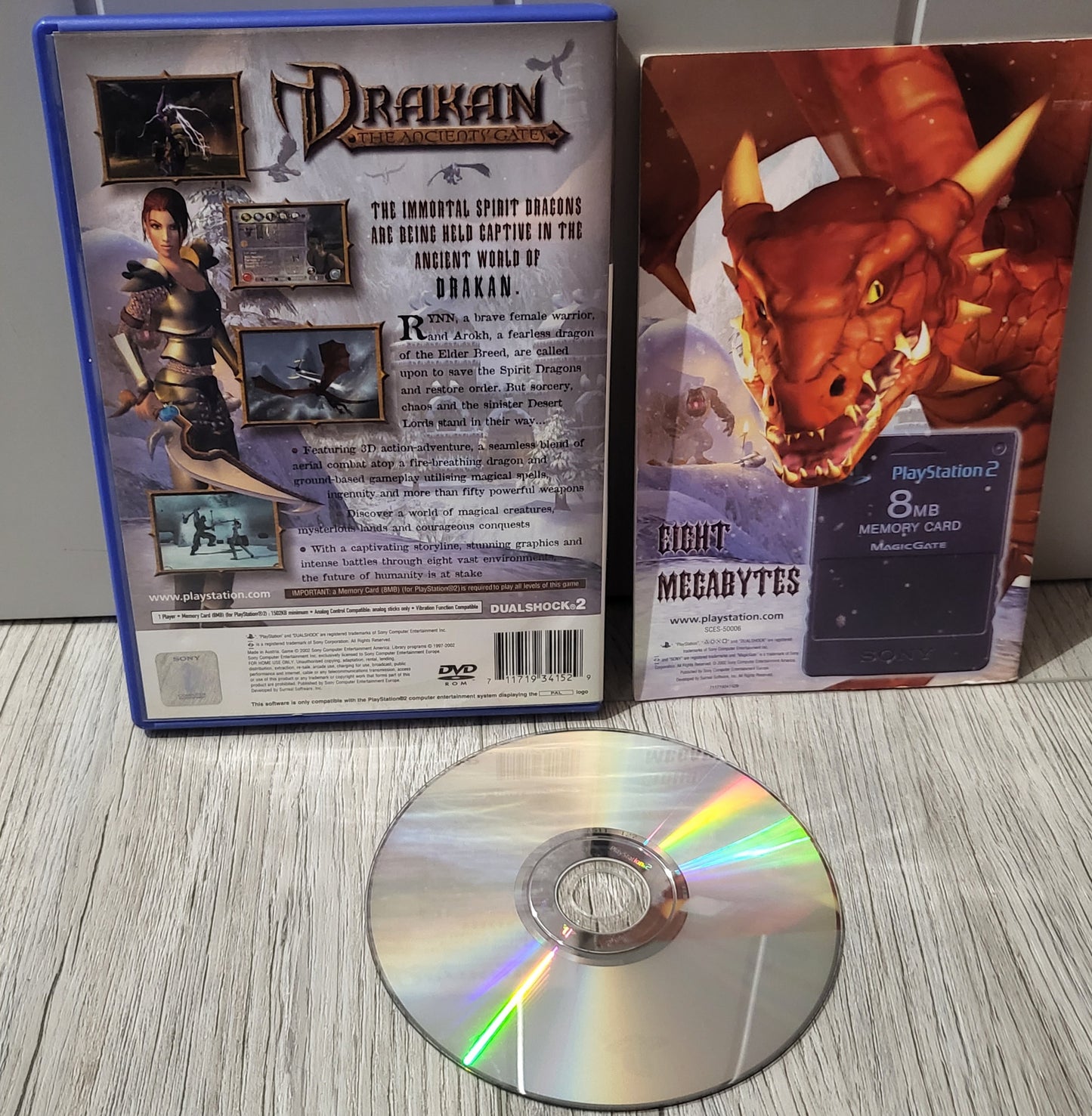 Drakan: The Ancients' Gates Sony Playstation 2 (PS2)