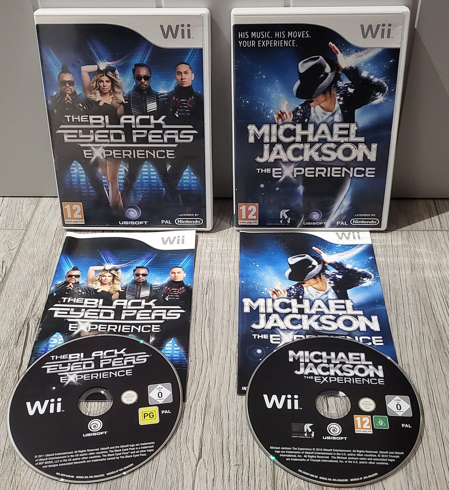 The Black Eyed Peas & Michael Jackson Experience Nintendo Wii