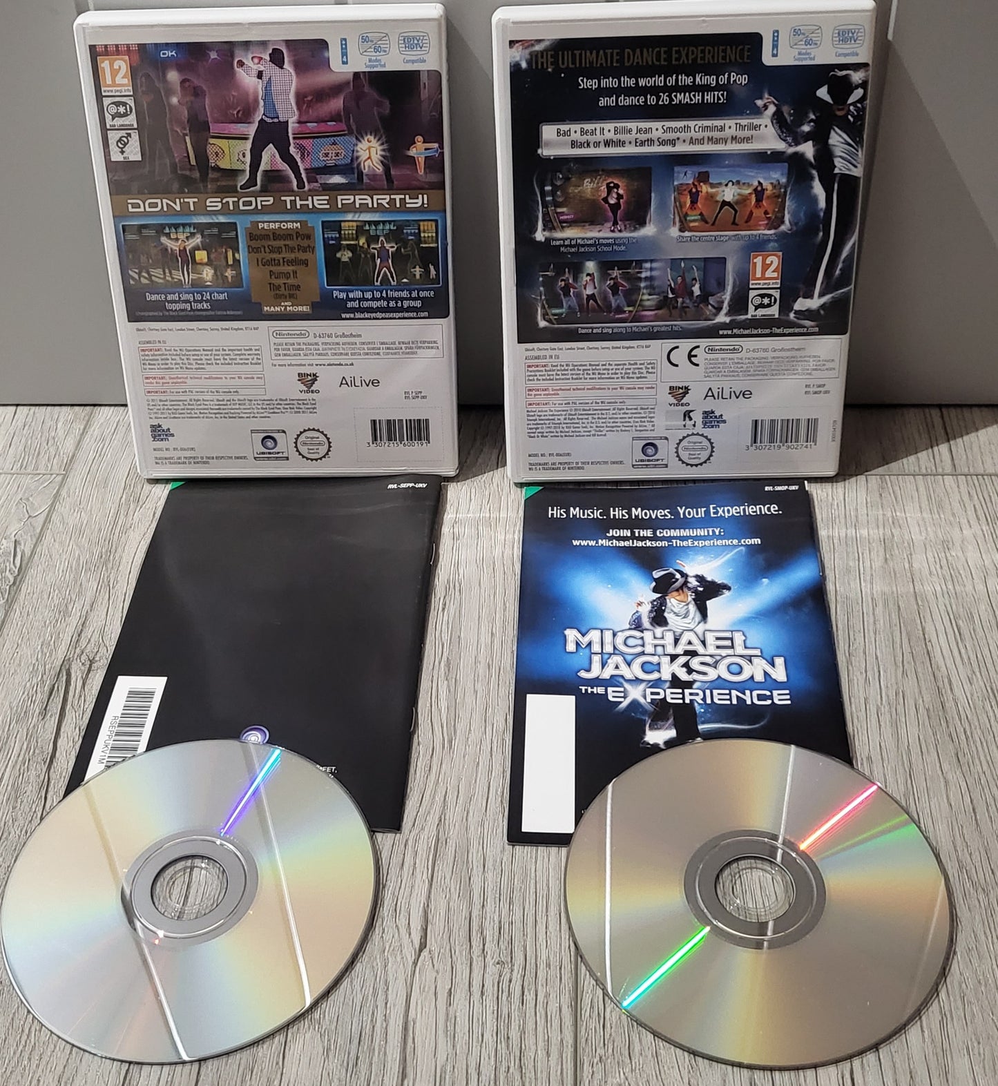 The Black Eyed Peas & Michael Jackson Experience Nintendo Wii